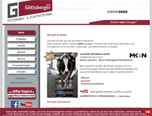 Tablet Screenshot of goettsberger.eu